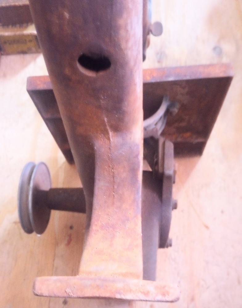 1934-37 The Driver Line Scroll Saw Walker-Turner Table Mounted