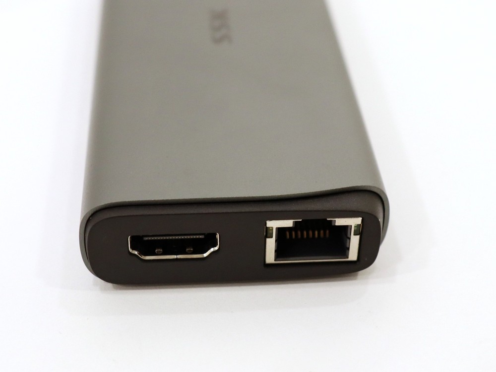 SSK 10-in-1 Type-C Multi-Function Docking Station SC207 (Silver) - Refurbished