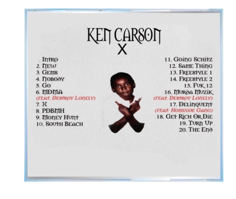 X / XTENDED CD - Ken Carson