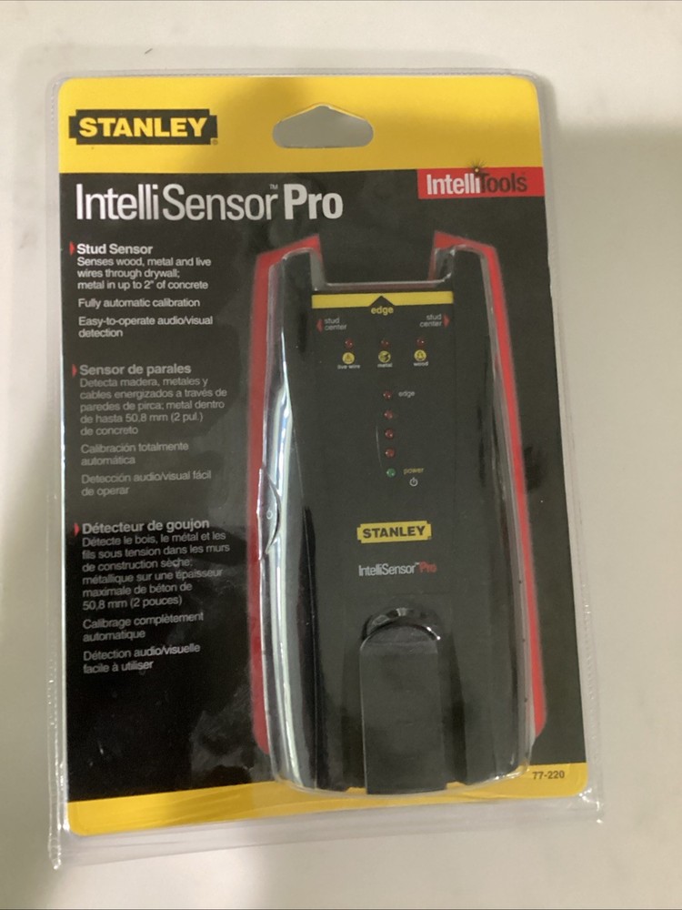 Stanley Sealed IntelliSensor Pro 77-220 - IntelliTools Stud Sensor