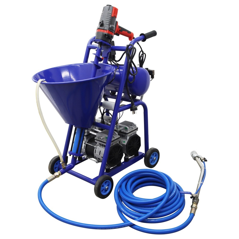 220V Putty Spraying Machine Multifunctional Spraying Machine with 13.2Gal Hopper