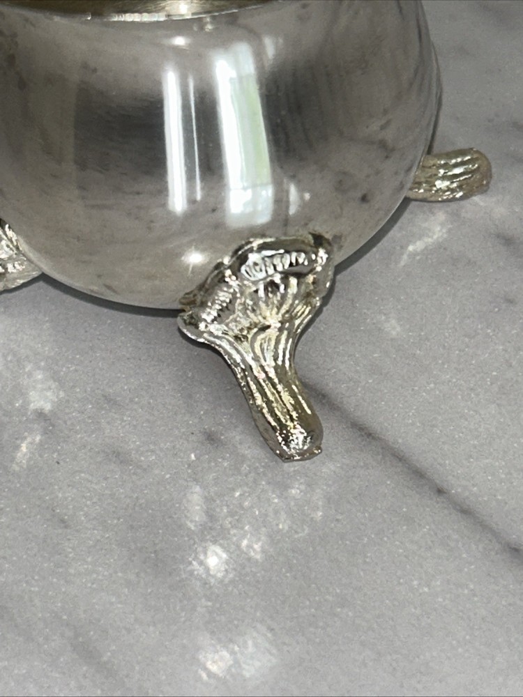 Vintage Silver Plated Mini Creamer Small Serving Pitcher