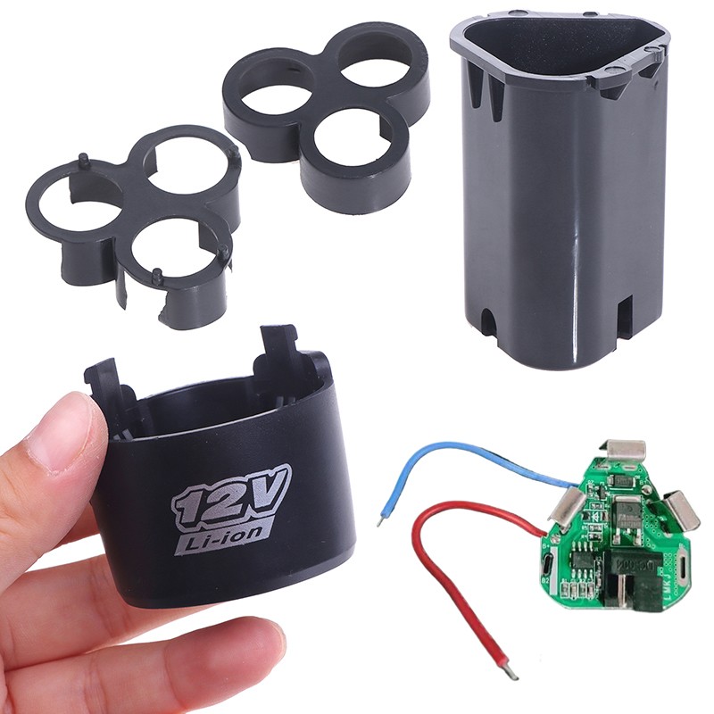 Battery Protection Board BMS 18650 Lithium Box Circuit Pack Shell Case Bracket