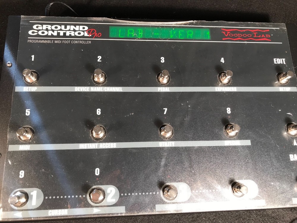 Voodoo Lab Ground Control Pro Programmable MIDI Foot Controller