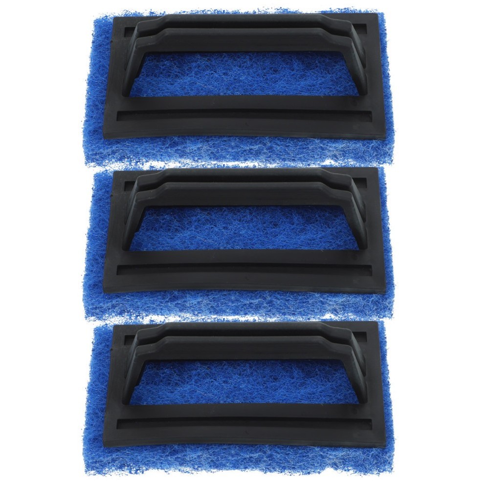 3 Pcs Cleaning Brush Ink Pad Triangular Screen Window Cleaner Remover