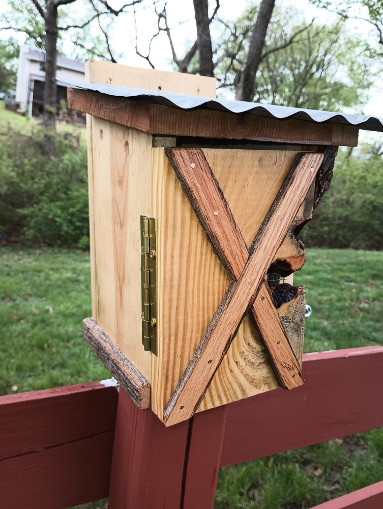 RUSTIC Handmade Birdhouse using Recycled/Reclaimed Materials