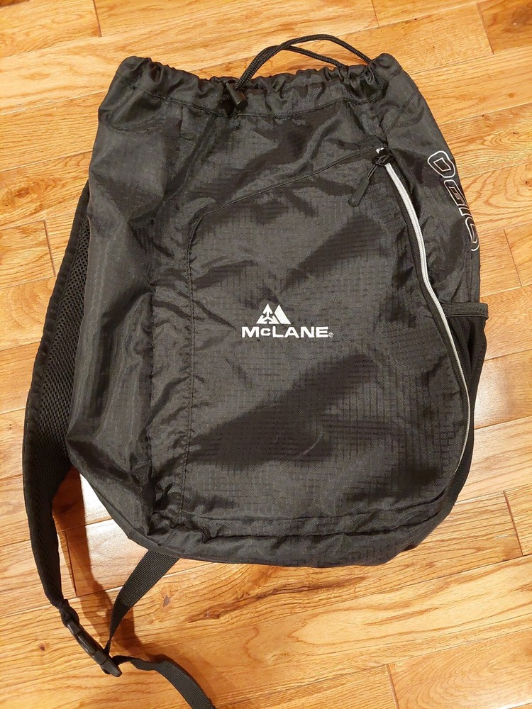 OGIO Sonic Sling Pack 18" x 13" Black EUC Light Durable Padded