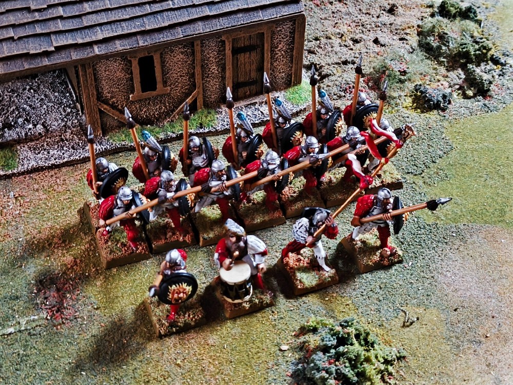 Warhammer Fantasy AOS Empire - State Troops Spear Unit / pro painted