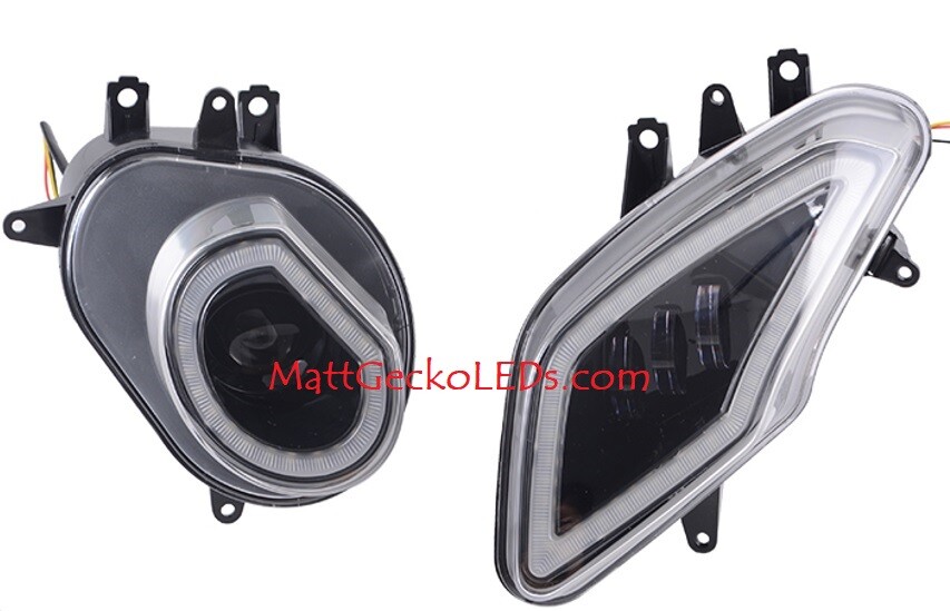 BMW 2009 - 2014 S1000RR / HP4 . LED Projection Headlight ... Brighter than OEM!