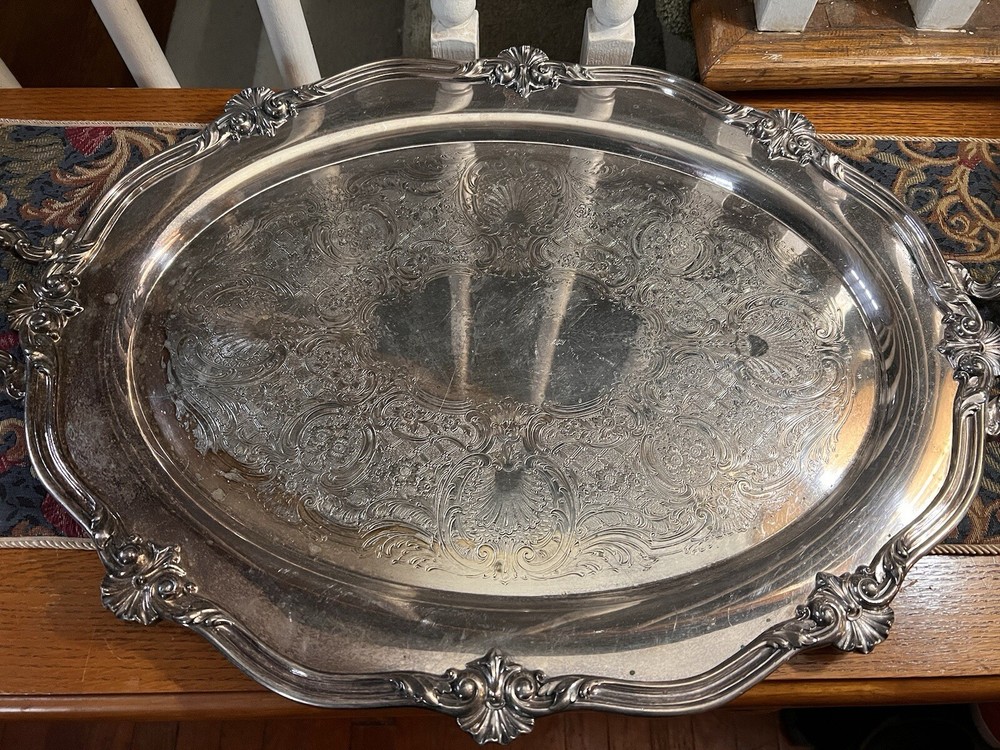 Reed Barton Regency Silver Plate Tea Service Set