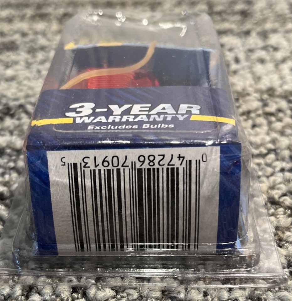 NEW Optronics Sealed Rectangular Marker/Clearance Light Red #MC91RS
