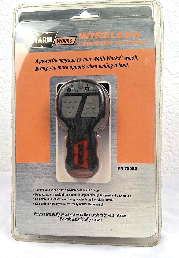 NIP WARN PN 79080 Wireless Remote Control System Winch Transmitter Receiver