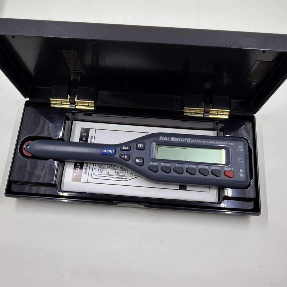 Scale Master II Digital Plan Measuring System 6130 v2.0 Not Tested Vintage