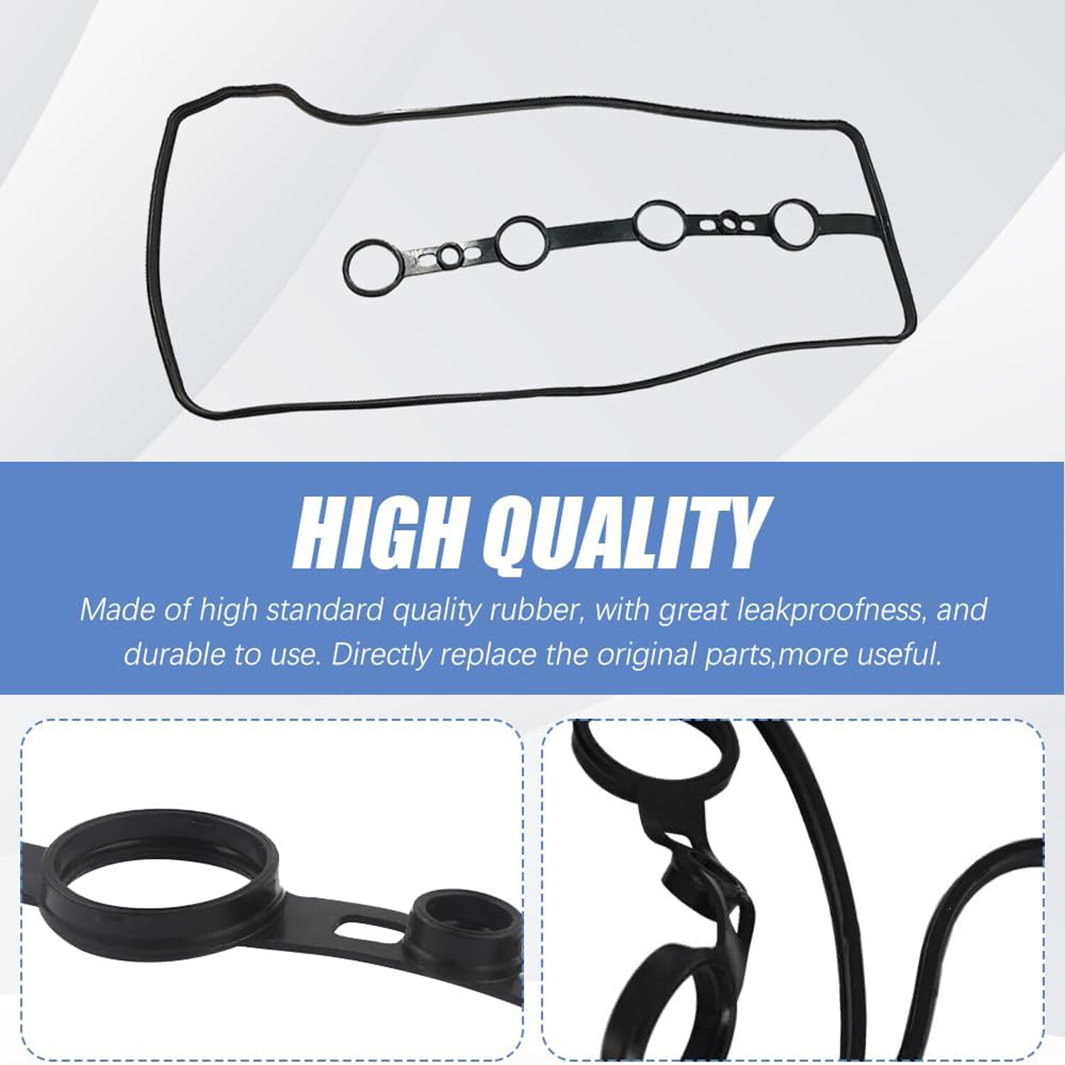 Engine Valve Cover Gasket For Toyota Camry 2002-2011 2.4L L4 2362cc 11213-28021