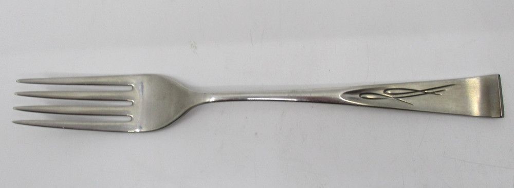 GORHAM STAINLESS SWALLOW DINNER FORK - 7 5/8"  - 6Q