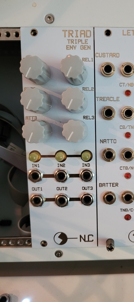 Nonlinear Circuits Triad White Eurorack Modular Synth nlc