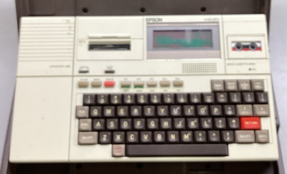 VINTAGE EPSON PORTABLE COMPUTER MODEL HX-20