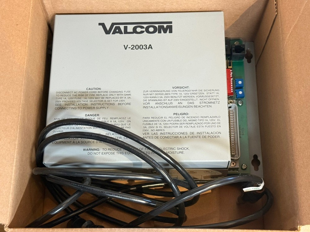 Valcom V-2003A 3 Zone One Way Page Control Unit