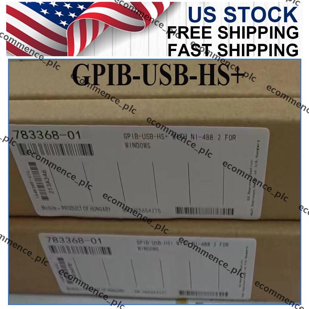 New GPIB-USB-HS+ National Instruments IEEE 488 Controller Analyzer 783368-01