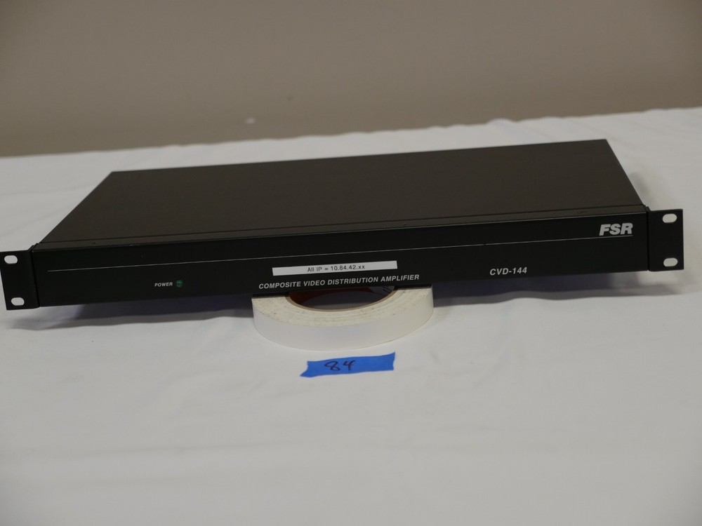 FSR CVD - 144 composite video distribution amplifier