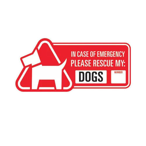 Dog Pet Rescue Sticker