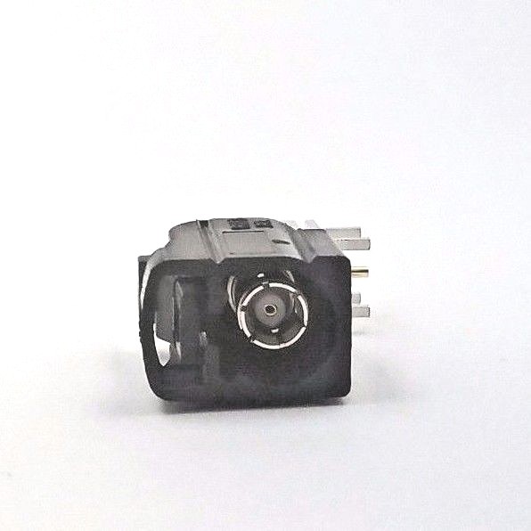 4pcs Fakra Right Angle Jack PCB Mount, Key Code: A (Black)