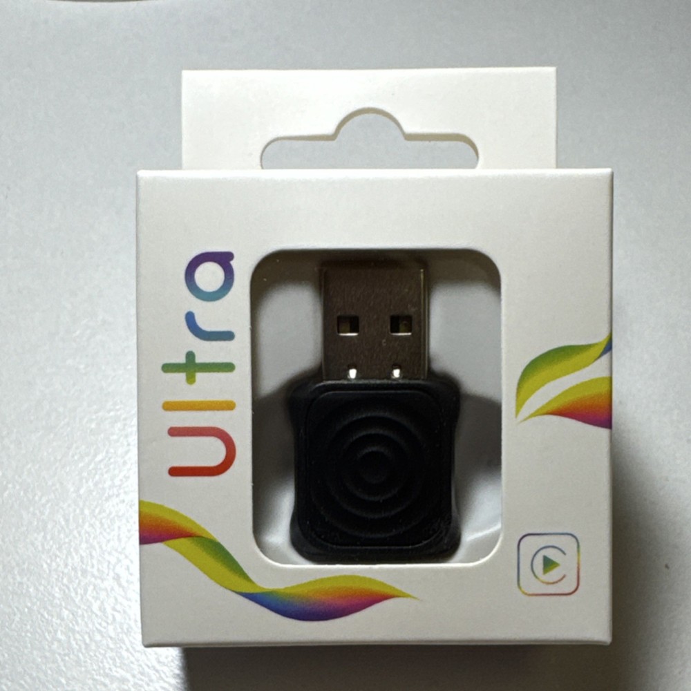 Wireless Apple CarPlay Adapter Android Auto Dongle Mini Fast Plug & Play USB