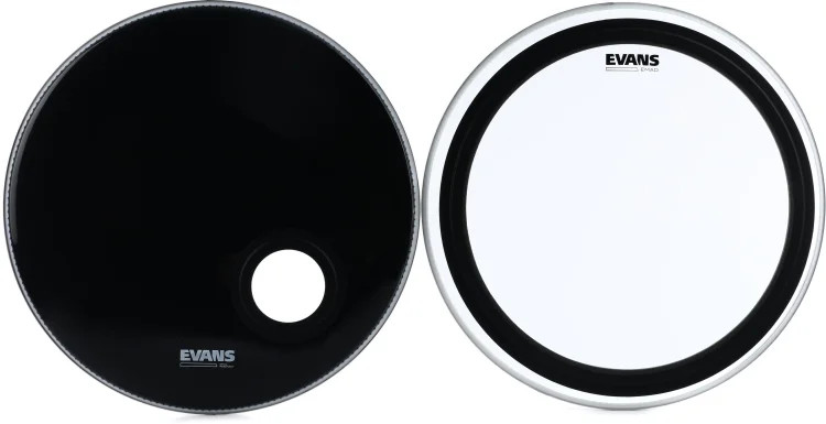Evans Emad Bass Drum System Bundle - 22"
