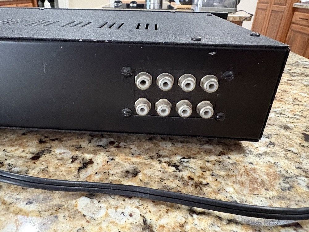 Audio Power Control Distributions Panel Rack Mount 19” Powers Up.