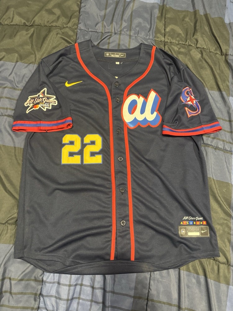 Bryan Woo Signed Autograph 2025 All Star Game Jersey PSA Authentic Mariners