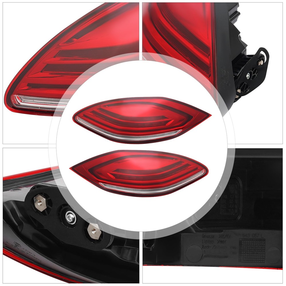 Upgrade Facelift LED Tail Lights for 2010-2013 Panamera 970 Left Right Assembly
