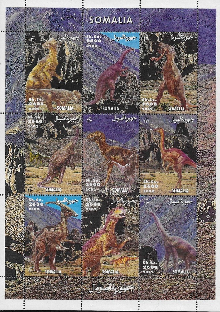 Thematic Sheet "Dinosaurs" U/M