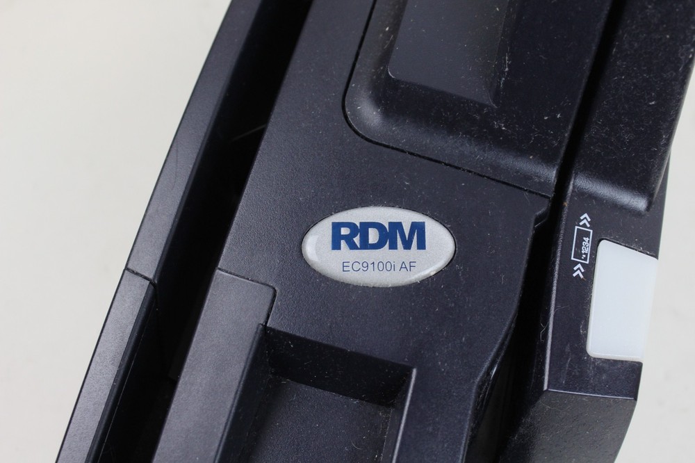 RDM EX9103F Deluxe Check reader scanner EC9100i AF w/ power cable