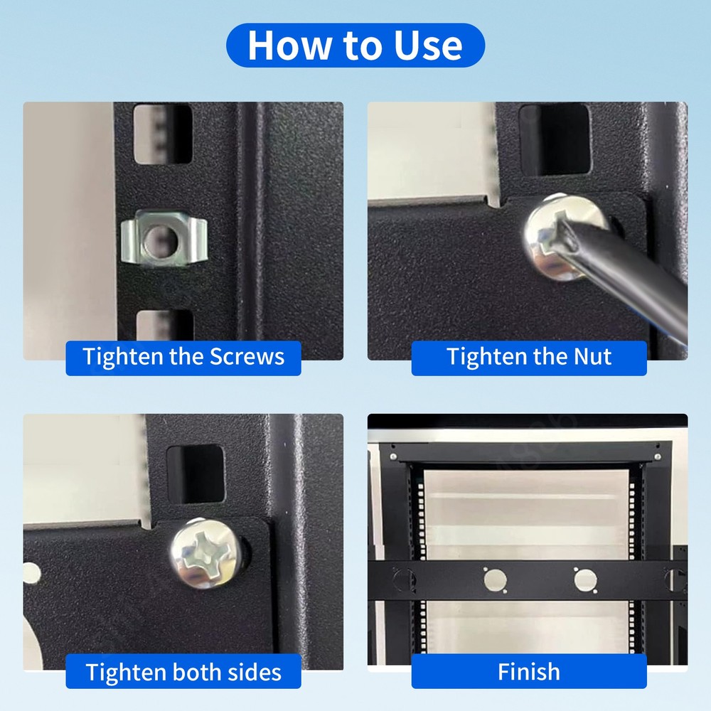 12 Port Hinged Patch Panel XLR Patchbay 1U 19" Rack Mount D-Type Audio Connector