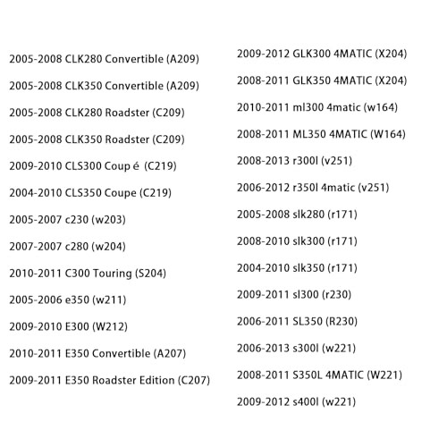 Engine Coolant Thermostat Housing Assembly Compatible with Mercedes-Benz M272