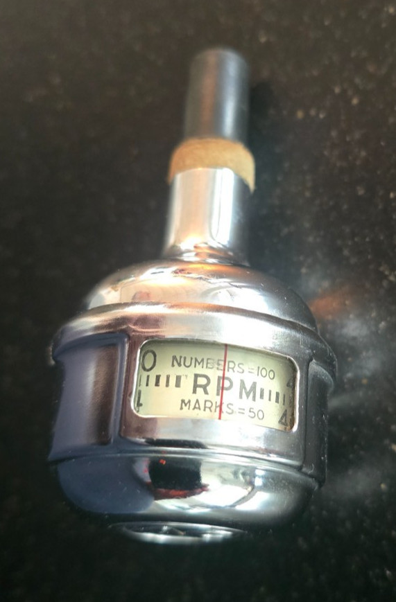 AC Hand Held RPM Tachometer