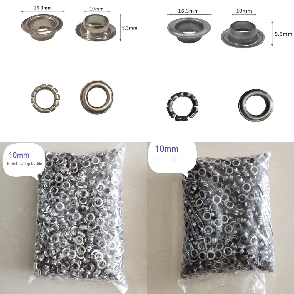Manual Button Maker Machine with one Pack Buttons Canvas Punching Machine 10mm