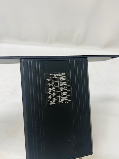 Comtek BST-75 Digitally Synthesized Transmitter with Single Rack Mount (RMK-75)