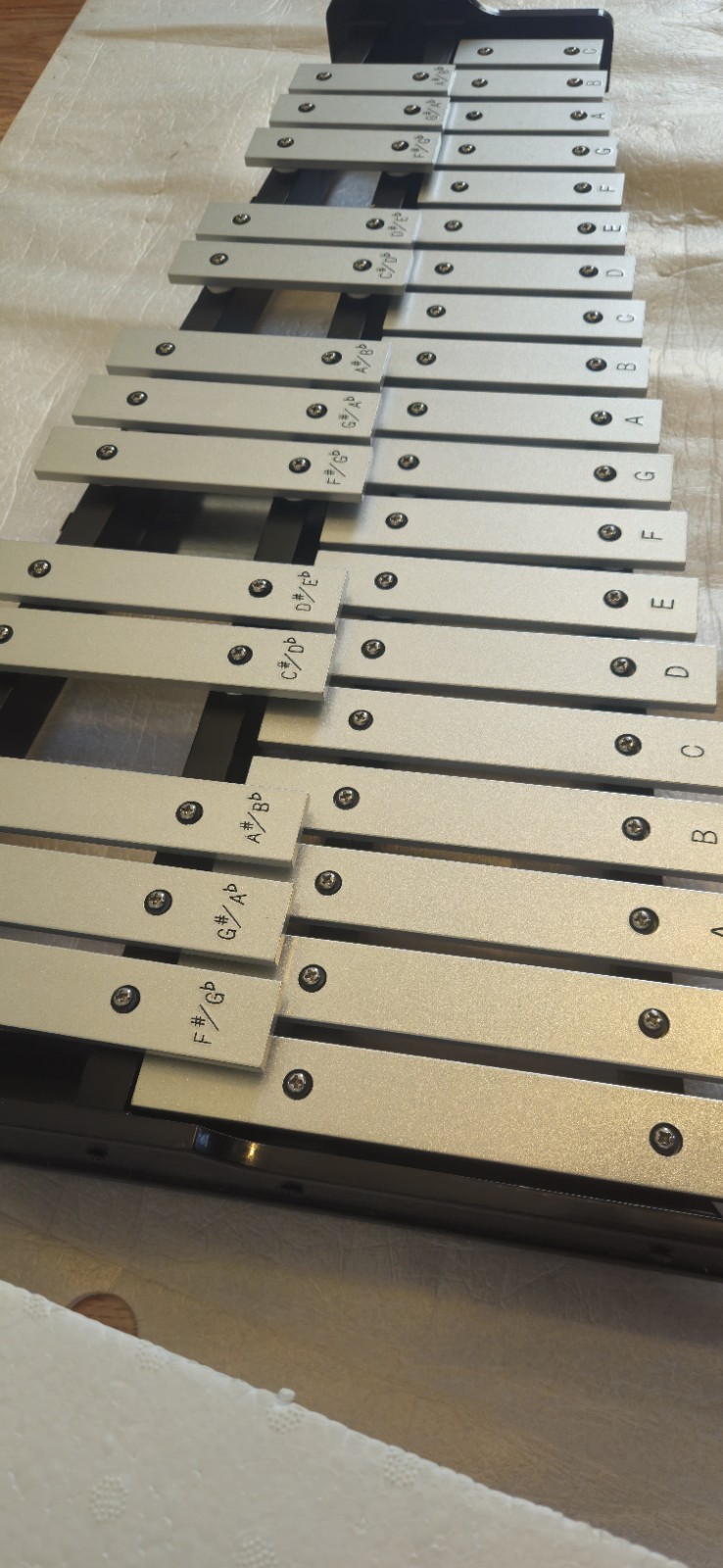 LUDWIG 2.5 OCTAVE BELL KIT (BELLS ONLY) GREAT CONDITION ORIGINAL