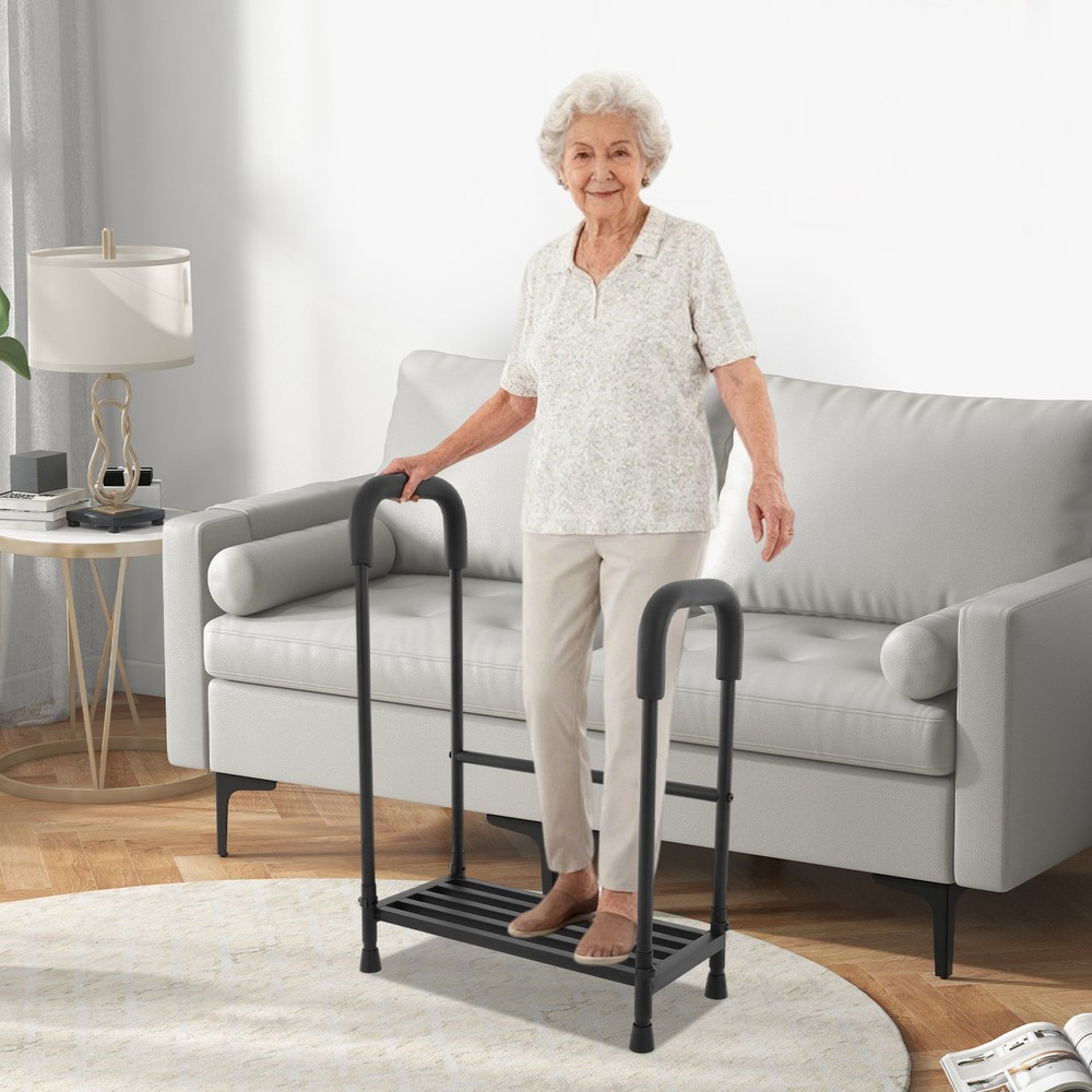 200kg Step Stool Bed Rails Step Stool Freestanding Bed Step Stool w/ Handle