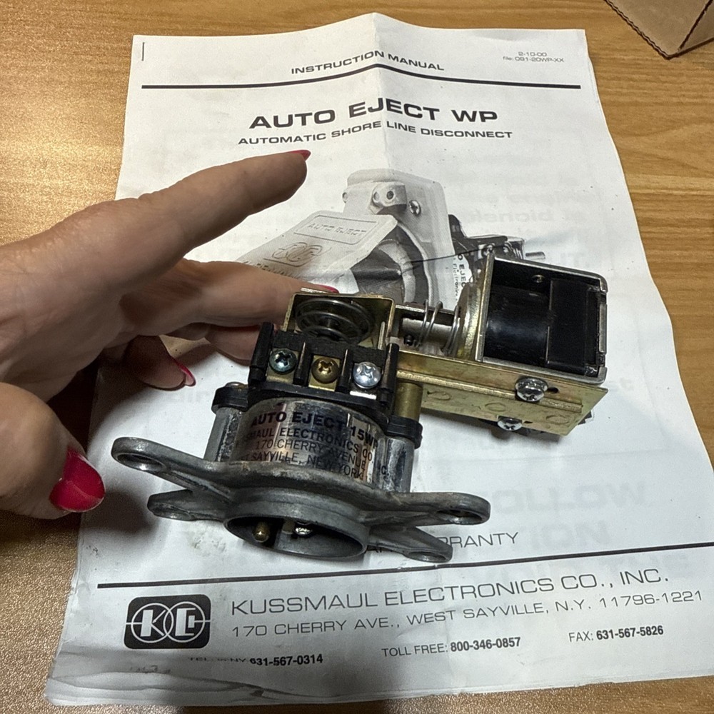 Kussmaul 091-15WP-120-RD Auto Eject 15 WP