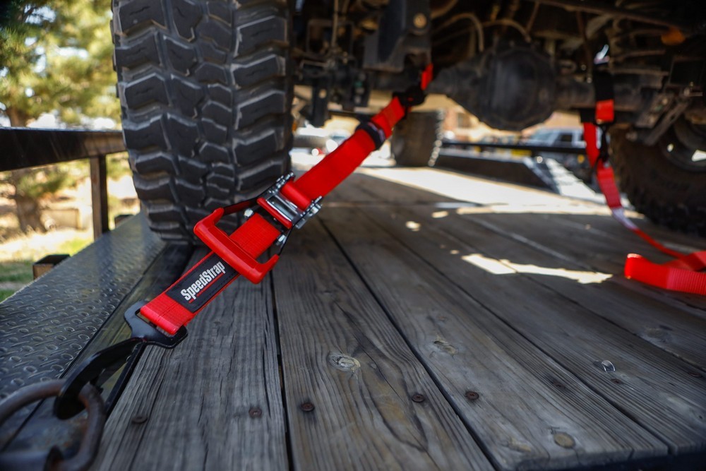 SpeedStrap 2In Off-Road Tie-Down Kit - Red