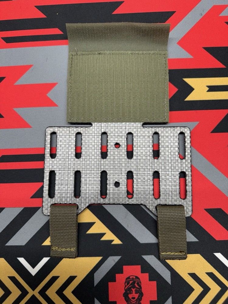 JTACtical Double Column MOLLE Panel Set - Ranger Green