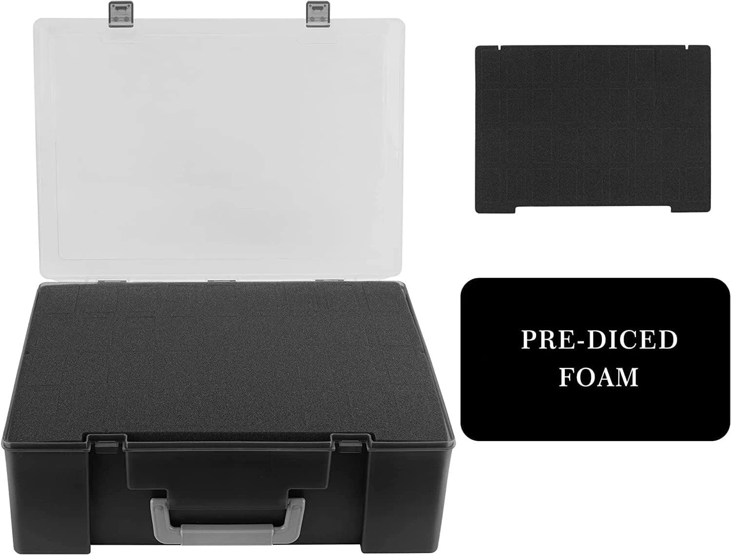 Miniature Storage 108-Slot Figure Carrying Case for Warhammer