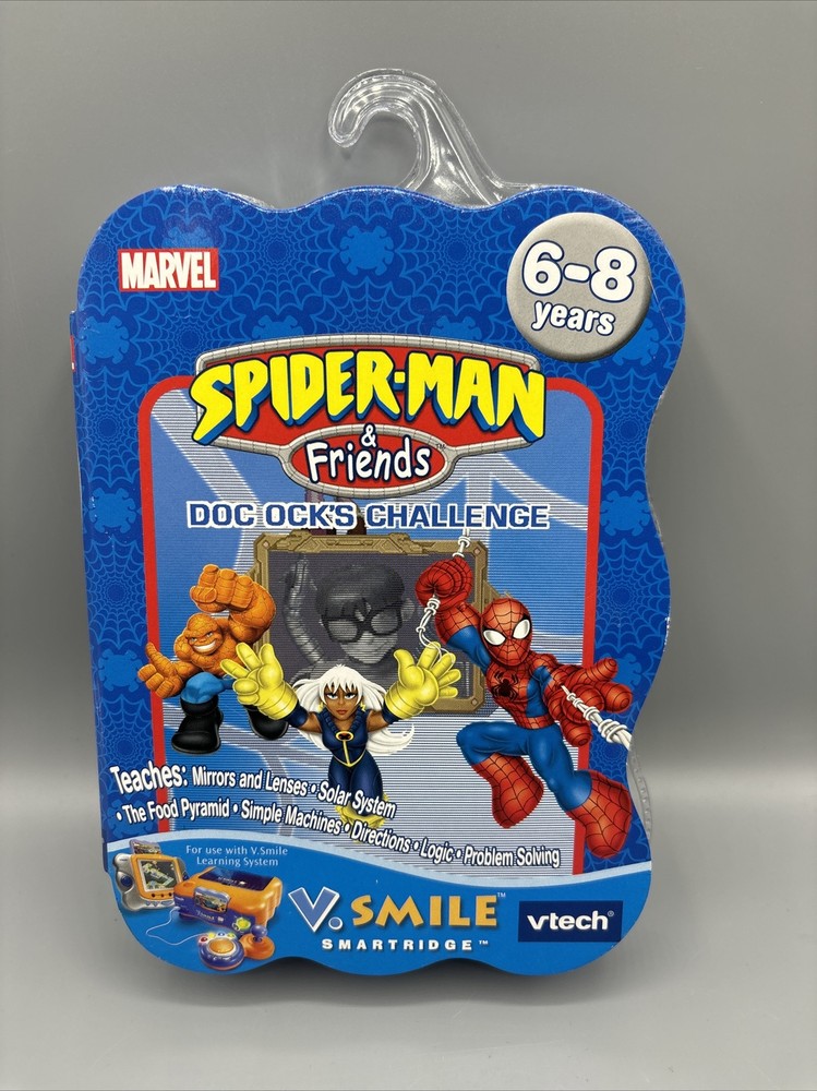 Spider-Man & Friends Vtech V. Smile Smart ridge Doc Ocks Challenge