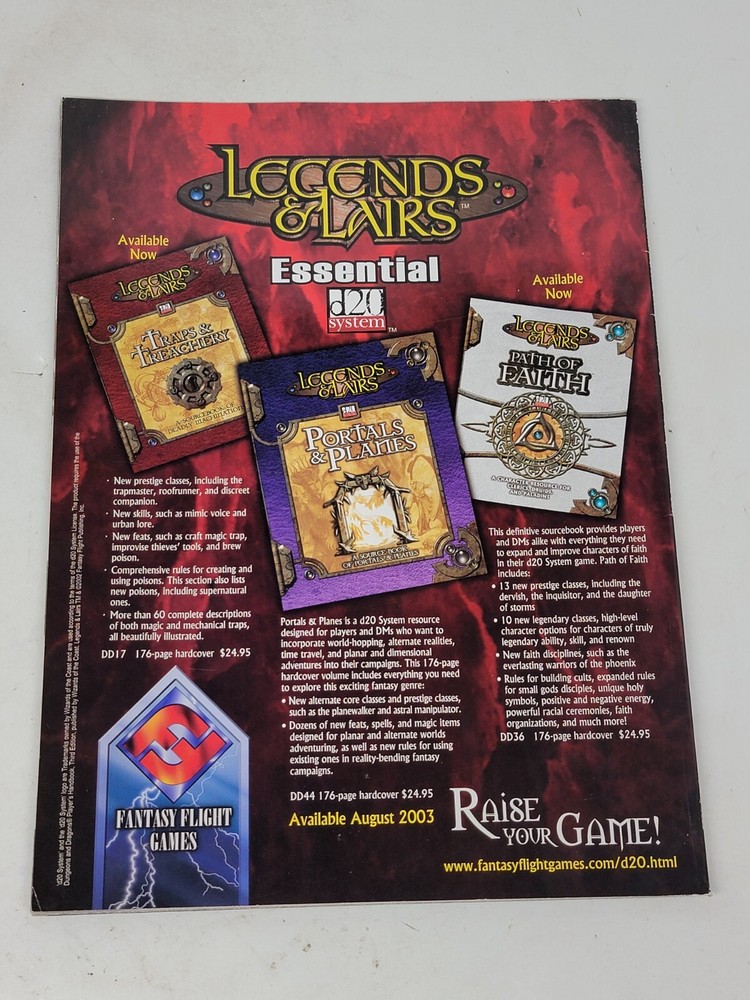Dragon Magazine Issue 310 - Warrior Classes - August 2003 - No DM Screen