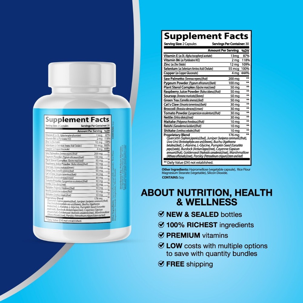 Prosta Plex - Prostate Support- 60 Capsules