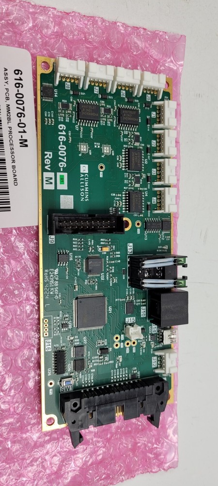 Cummins Allison 616-0076-01 Rev. M MM2 B LOGIC Processor Board Assembly