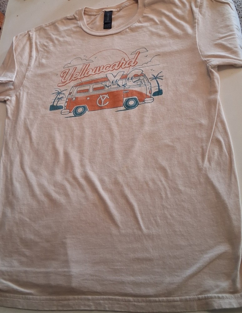 Yellowcard Medium Tee Shirt - Van Graphic