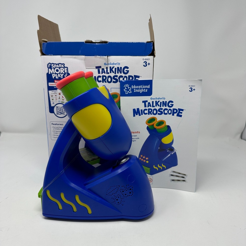 GeoSafari Jr Talking Microscope Bindi Irwin STEM Toy – Pre-Owned